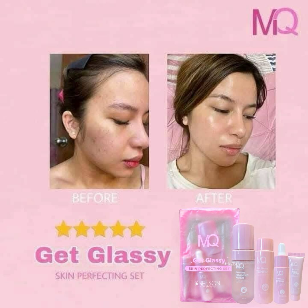 MQ Cosmetics Get Glassy Skin Perfecting Facial Set