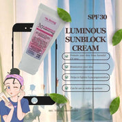 Ms. Tsung Essentials Luminous Sunblock SPF 30 for broad spectrum use