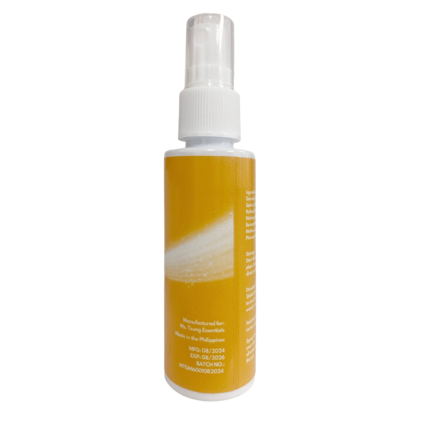 Ms Tsung Essentials GLOW MIST SPF 50 helps even skin tone with niacinamide

