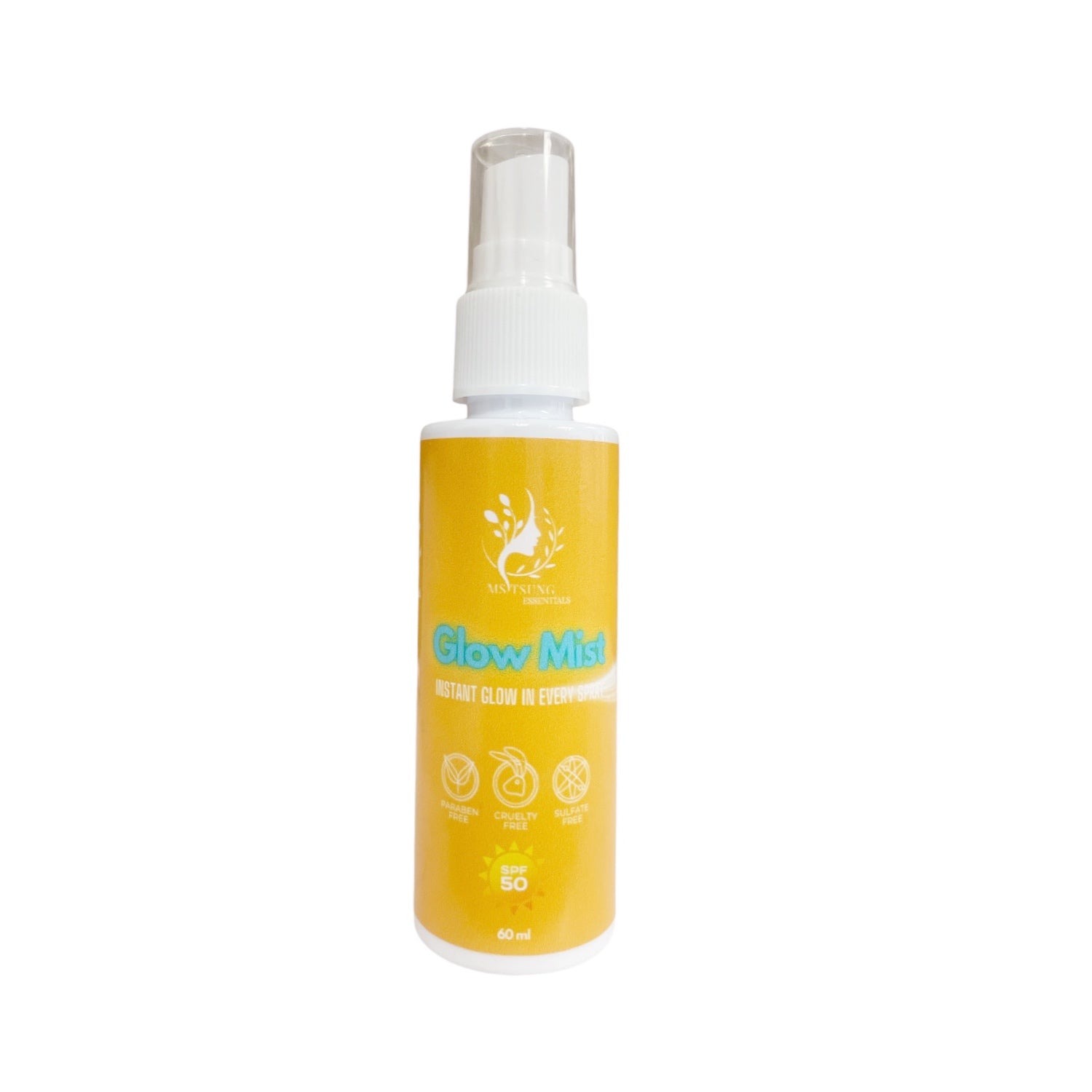 Ms Tsung Essentials GLOW MIST SPF 50 instant glow hydration mist

