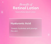 Ms. Tsung Essentials Retinol Face & Body Serum Lotion