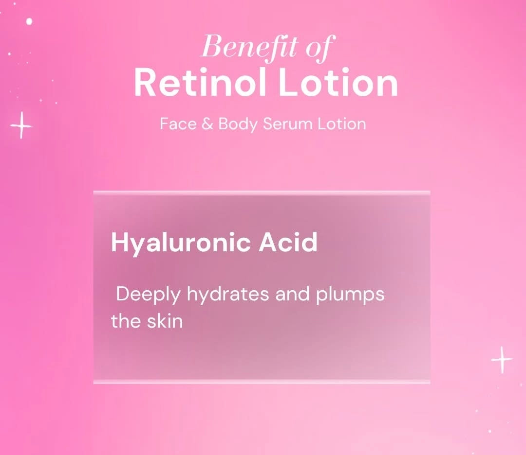 Ms. Tsung Essentials Retinol Face & Body Serum Lotion