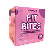 MUNCHI Fit Bites Apple Gummies with L-Carnitine and Green Tea Extract in a convenient gummy format.