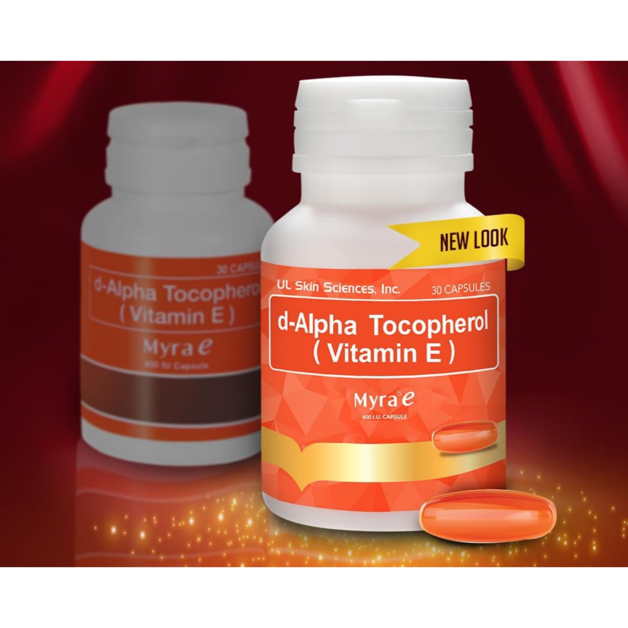 Myra E 400IU Vitamin E Capsules, 30 Capsules