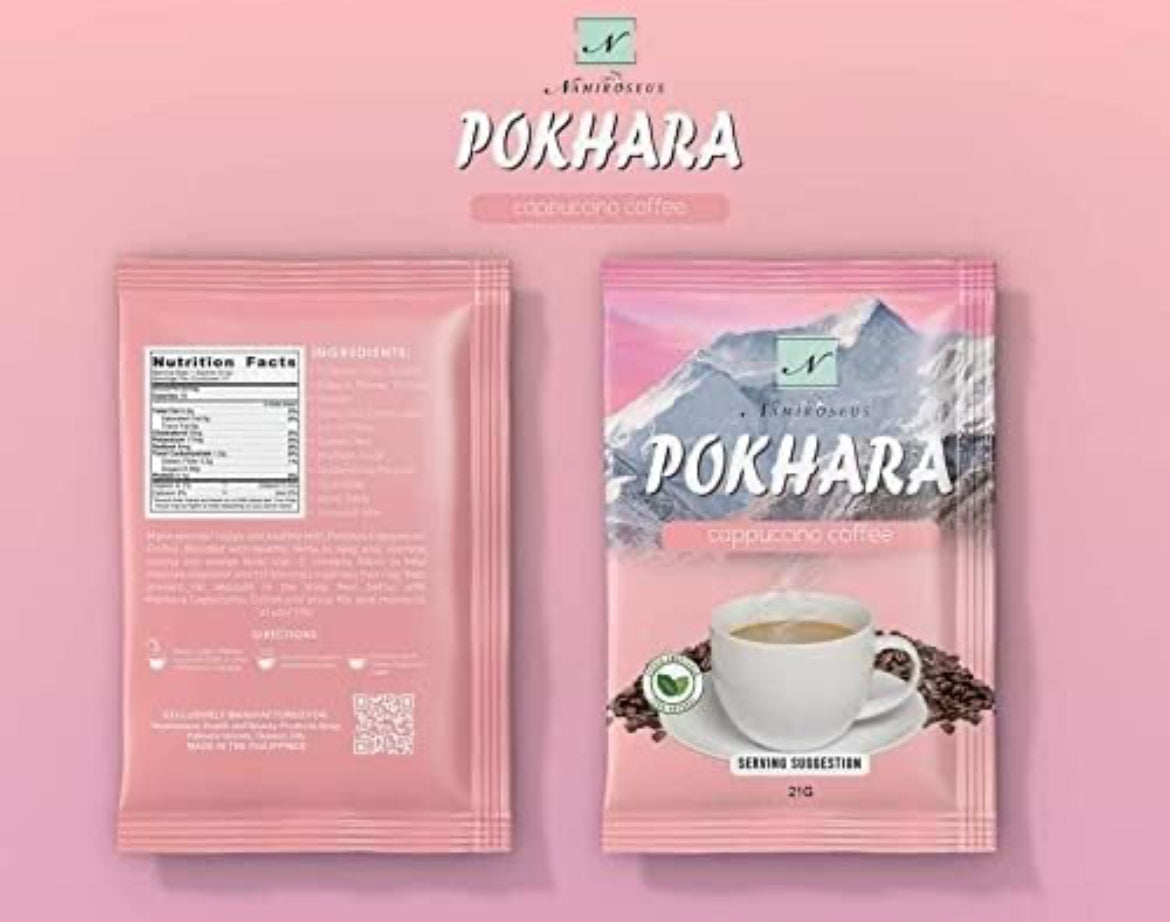 Namiroseus POKHARA Cappuccino Coffee 10 Sachets x 21g