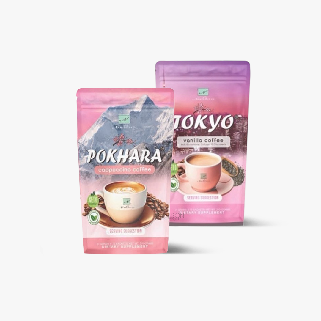 Namiroseus TOKYO Vanilla & POKHARA Cappuccino Bundle