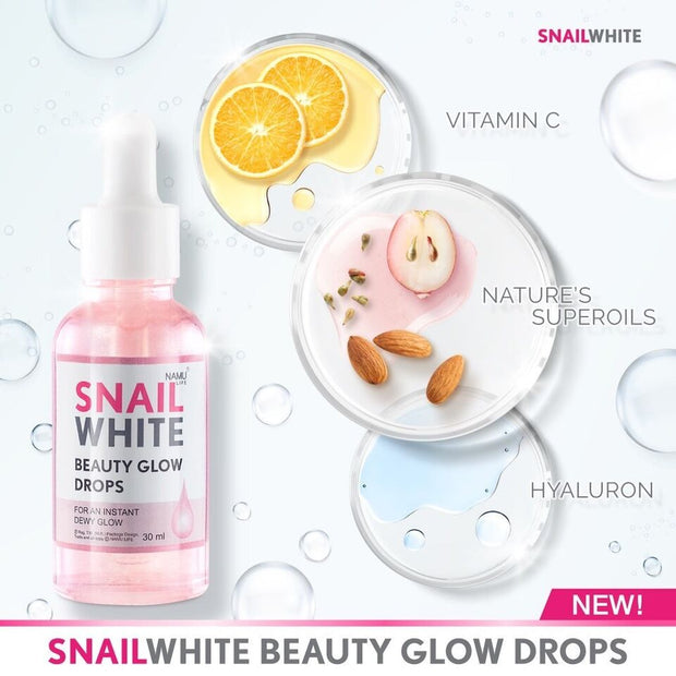 Namu Life Snail White Beauty Glow Drops 30ml