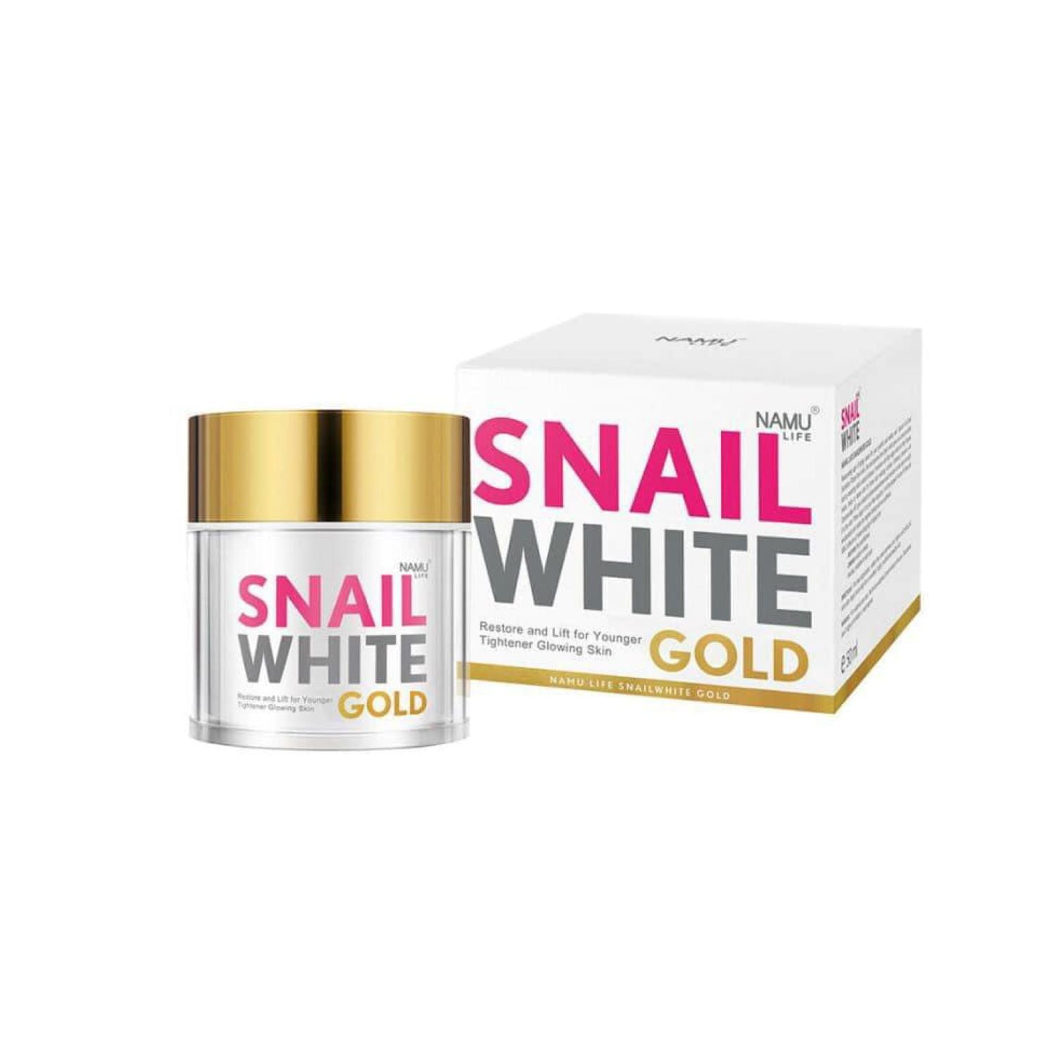 Namu Life Snail White Gold Facial Cream Cream 50ml