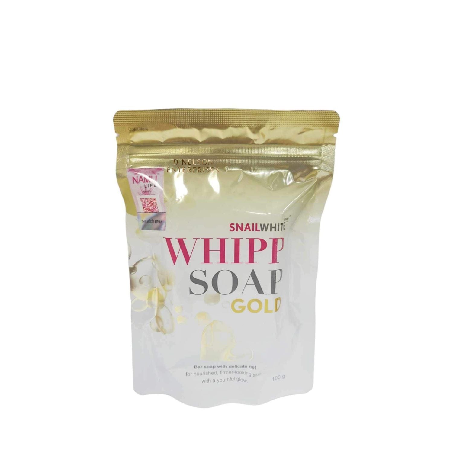 Namu Life SNAIL WHITE Whipp Soap GOLD 100g