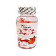 Nature Glow Glutathione Glow Collagen Strawberry Flavor, 60 Chewable Gummies