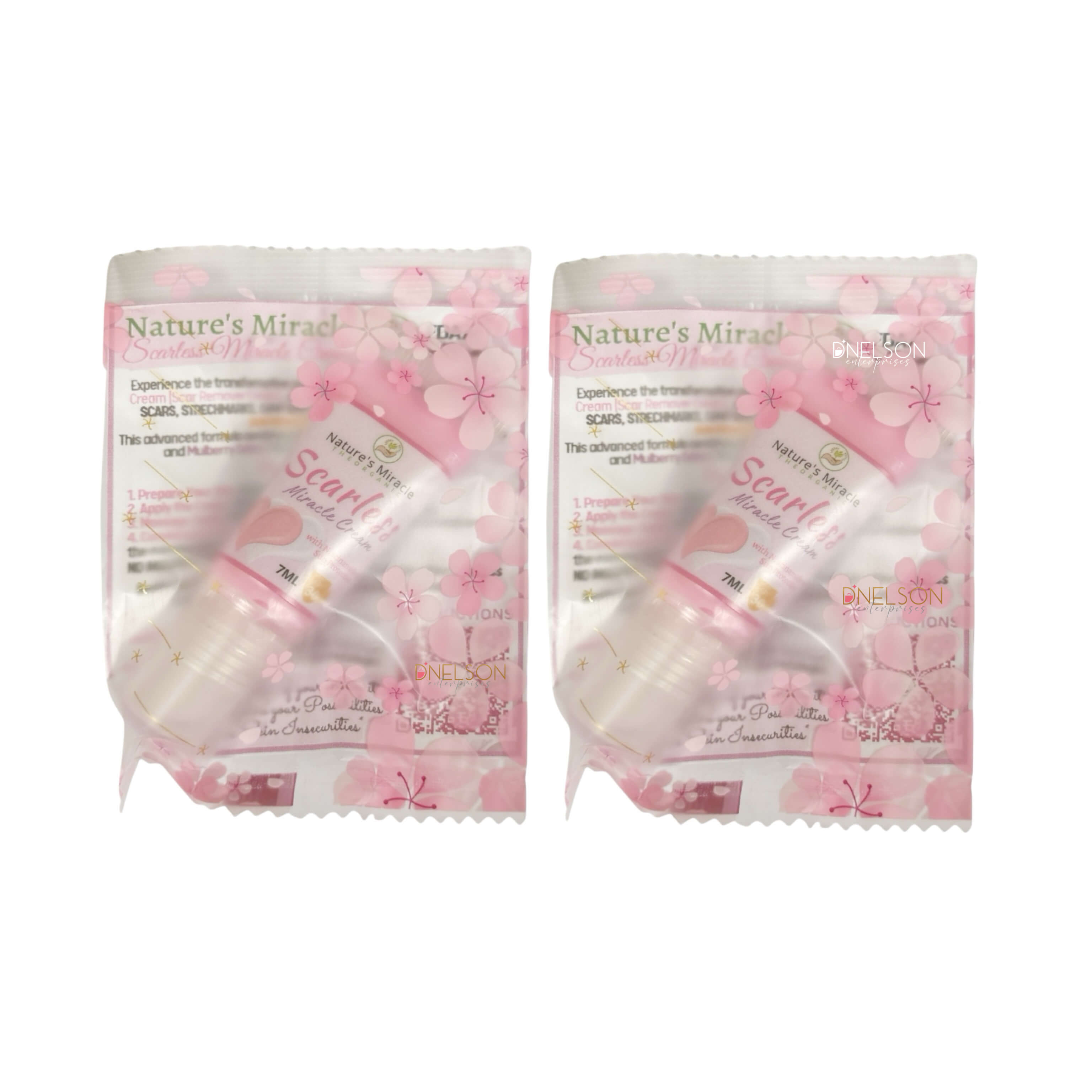 Nature’s Miracle Scarless Miracle Cream – Face & Body Moisturizer with Niacinamide, Sunflower Oil, Coconut Oil & Mulberry Extract – With SPF 30 – 7ml