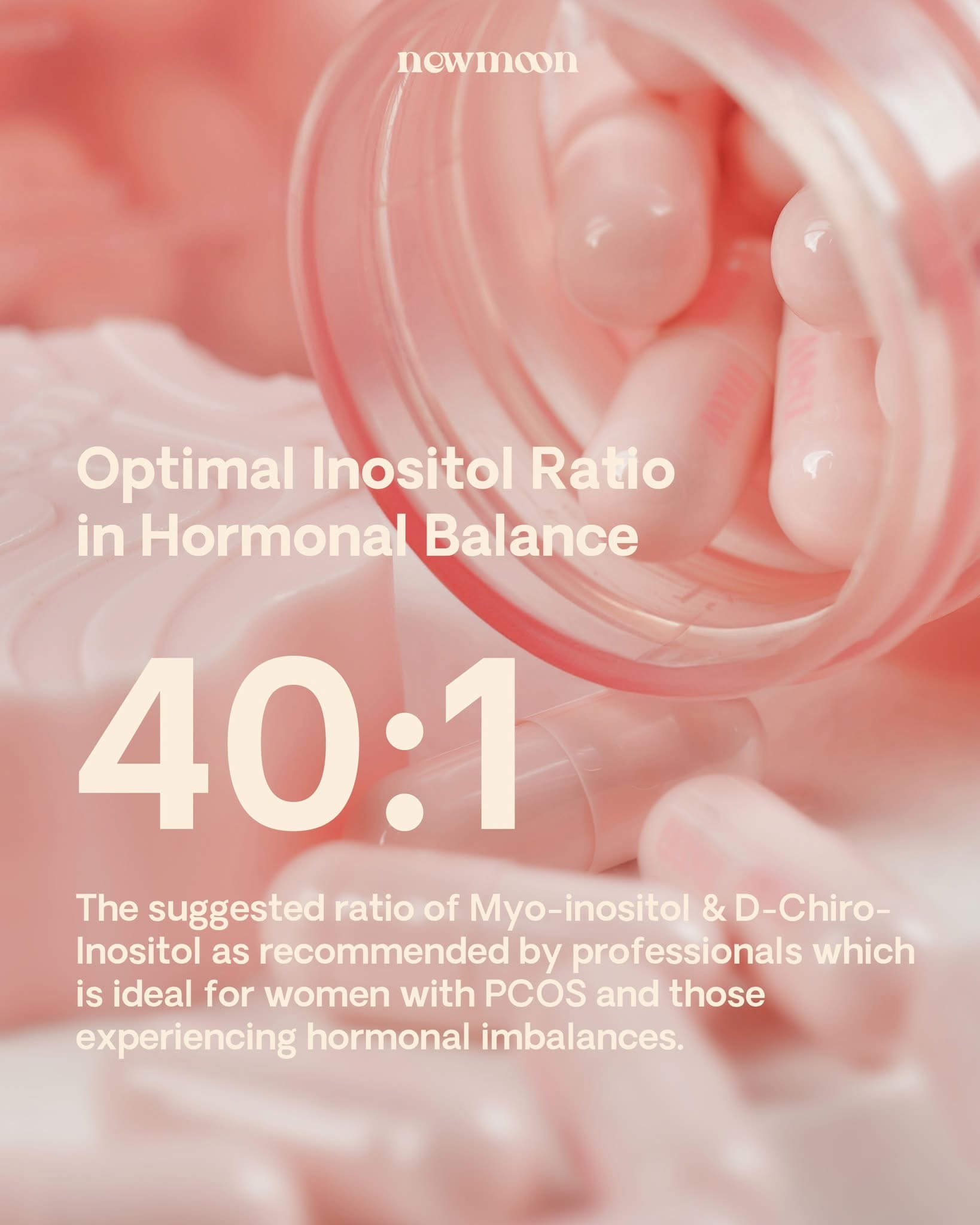 NEW MOON Hormo Balance Myo-Inositol D-Chiro supports lifestyle balance

