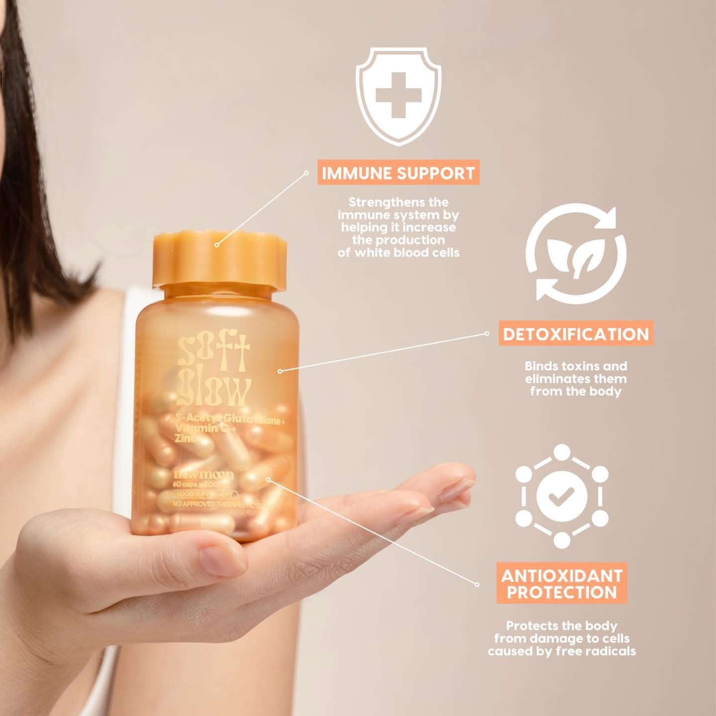 New Moon The Power Duo Harmony: Soft Glow S-Acetyl Glutathione & Hormo – D Nelson Enterprises New Moon The Power Duo Harmony: Soft Glow S-Acetyl Glutathione & Hormo – D Nelson Enterprises