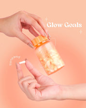 New Moon Soft Glow by Dear Face nutritional capsules with antioxidants and collagen

