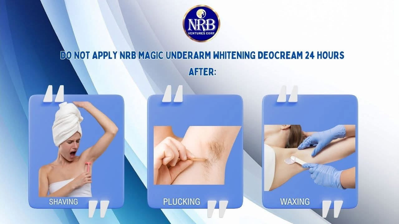 NRB Magic Underarm Deo Cream – 48-Hour Odor Protection & Skin-Smoothing Formula – Deodorant Cream for Even-Toned, Fresh-Feeling Skin – 40g