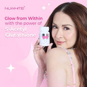 NUWHITE S-Acetylene Glutathione 30 Capsules lifestyle-friendly supplement

