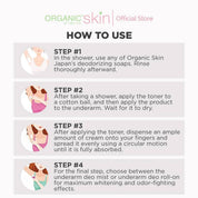 Organic Skin Japan Deodorant for Sensitive Skin Aloe Vera in lightweight formula