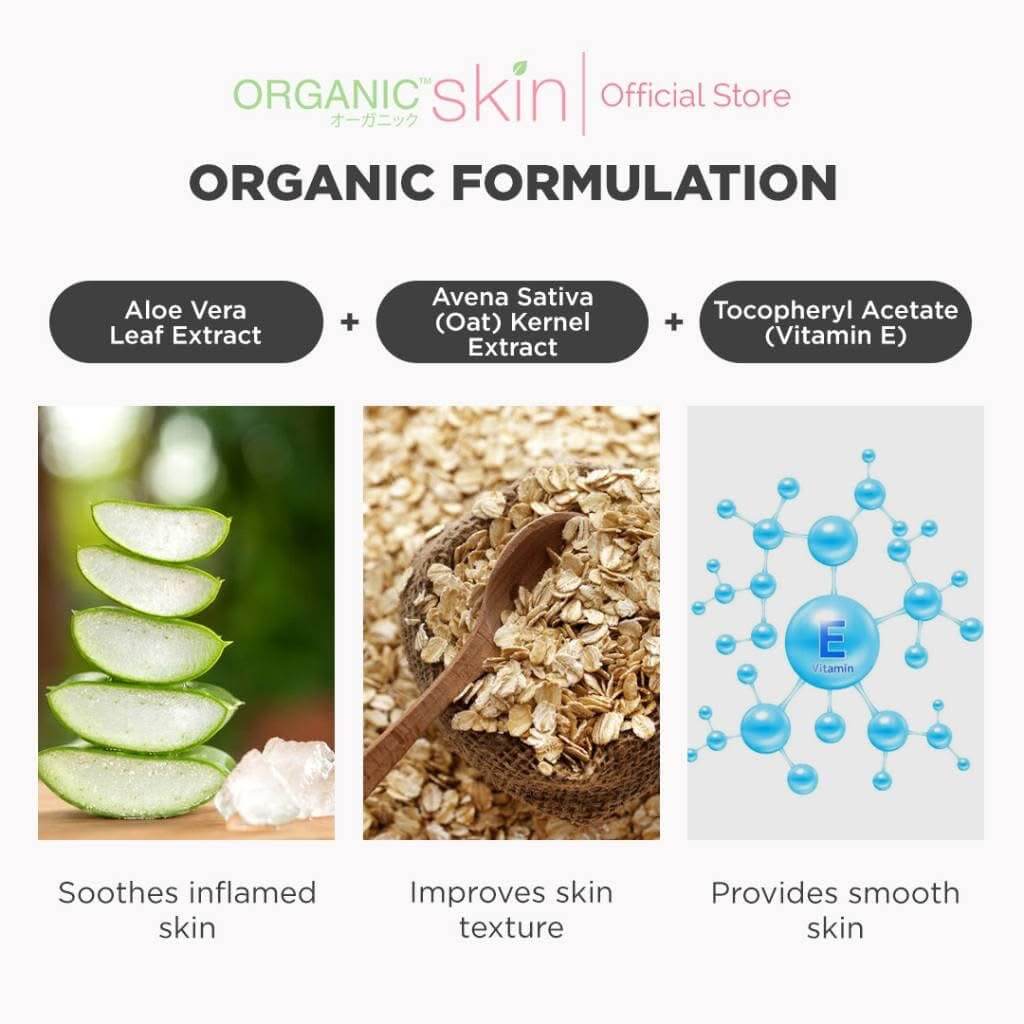 Organic Skin Japan Deodorant for Sensitive Skin Aloe Vera offers quick absorption