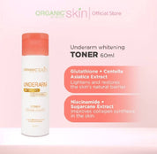Organic Skin Underarm Toner has a quick-dry formula

