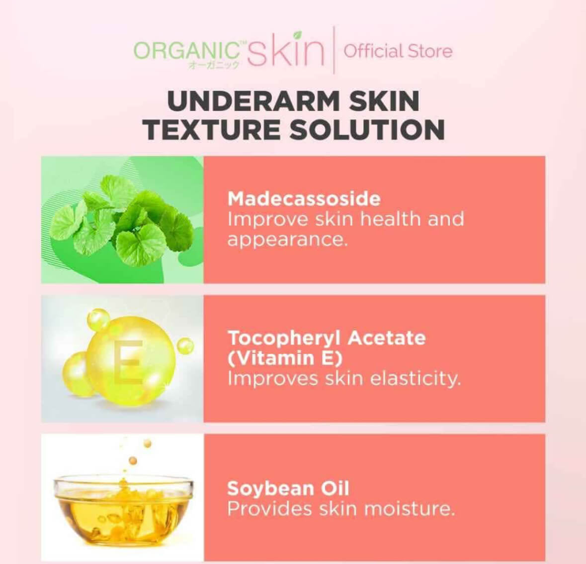Organic Skin Underarm Toner supports skin balance

