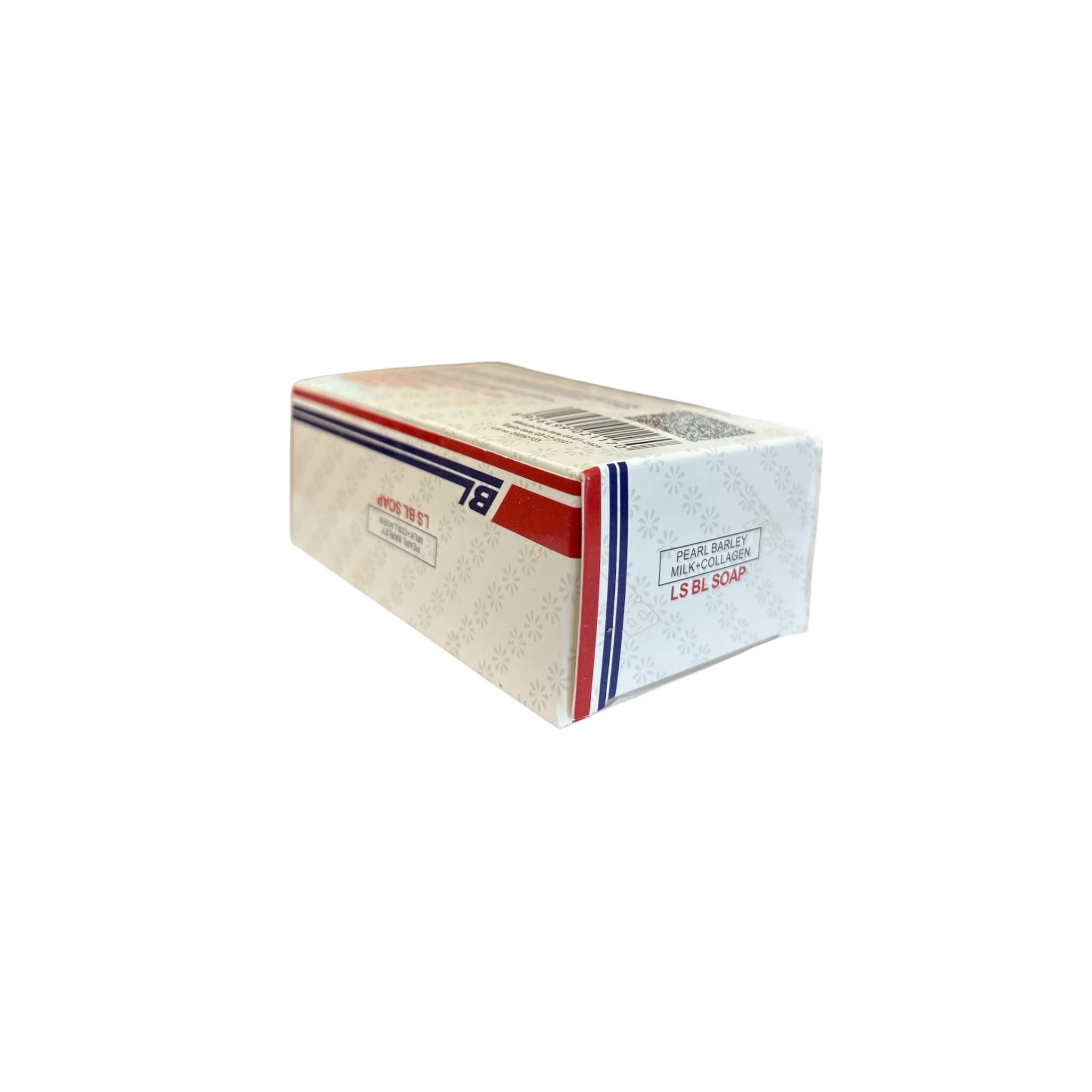Original Pearl Barley Milk + Collagen LS BL Soap designed for a soft skin feel

