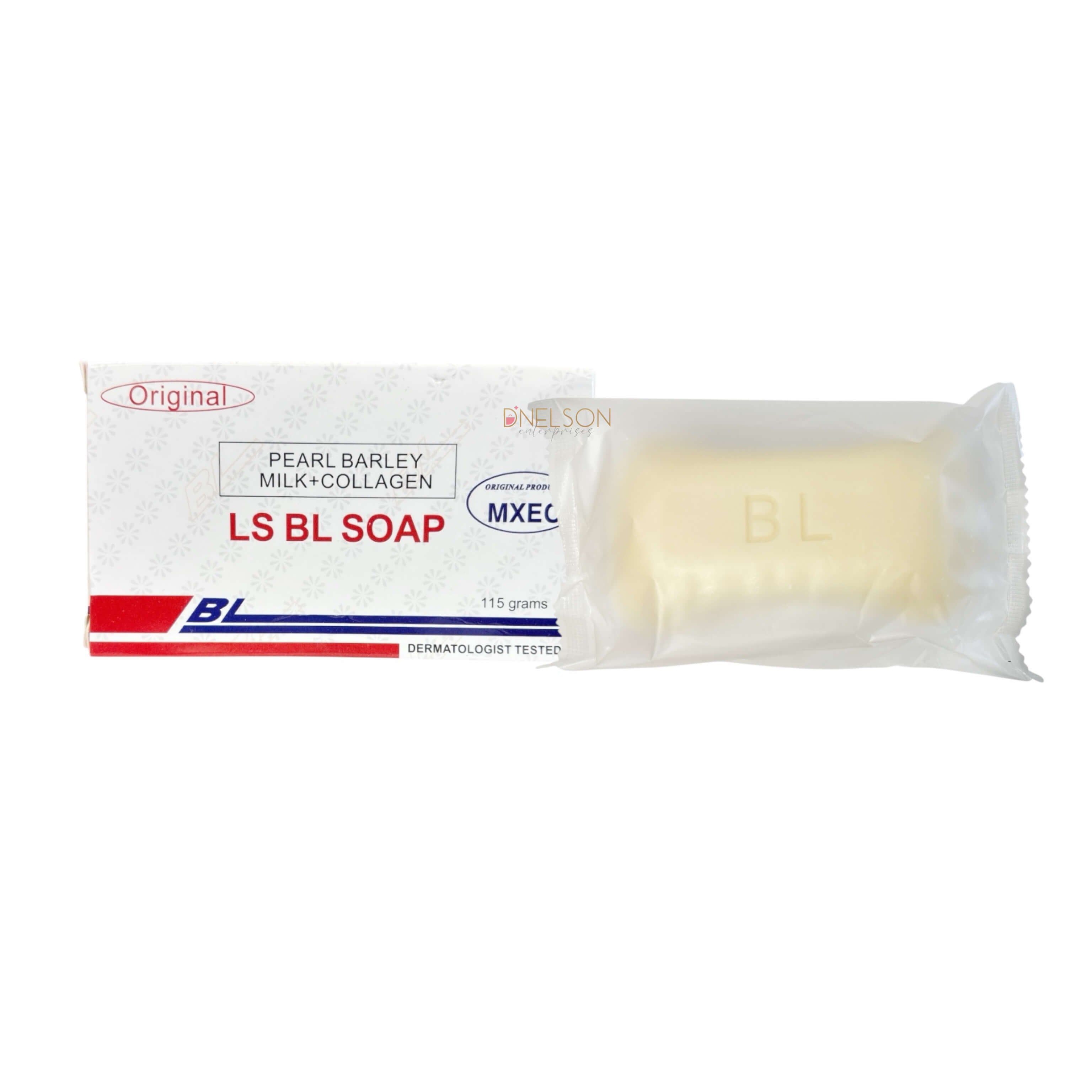 Original Pearl Barley Milk + Collagen LS BL Soap moisturizing bar for soft skin

