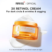 Papa Feel 3X Retinol Anti-Aging Moisturizer 30g ideal for night routine hydration support