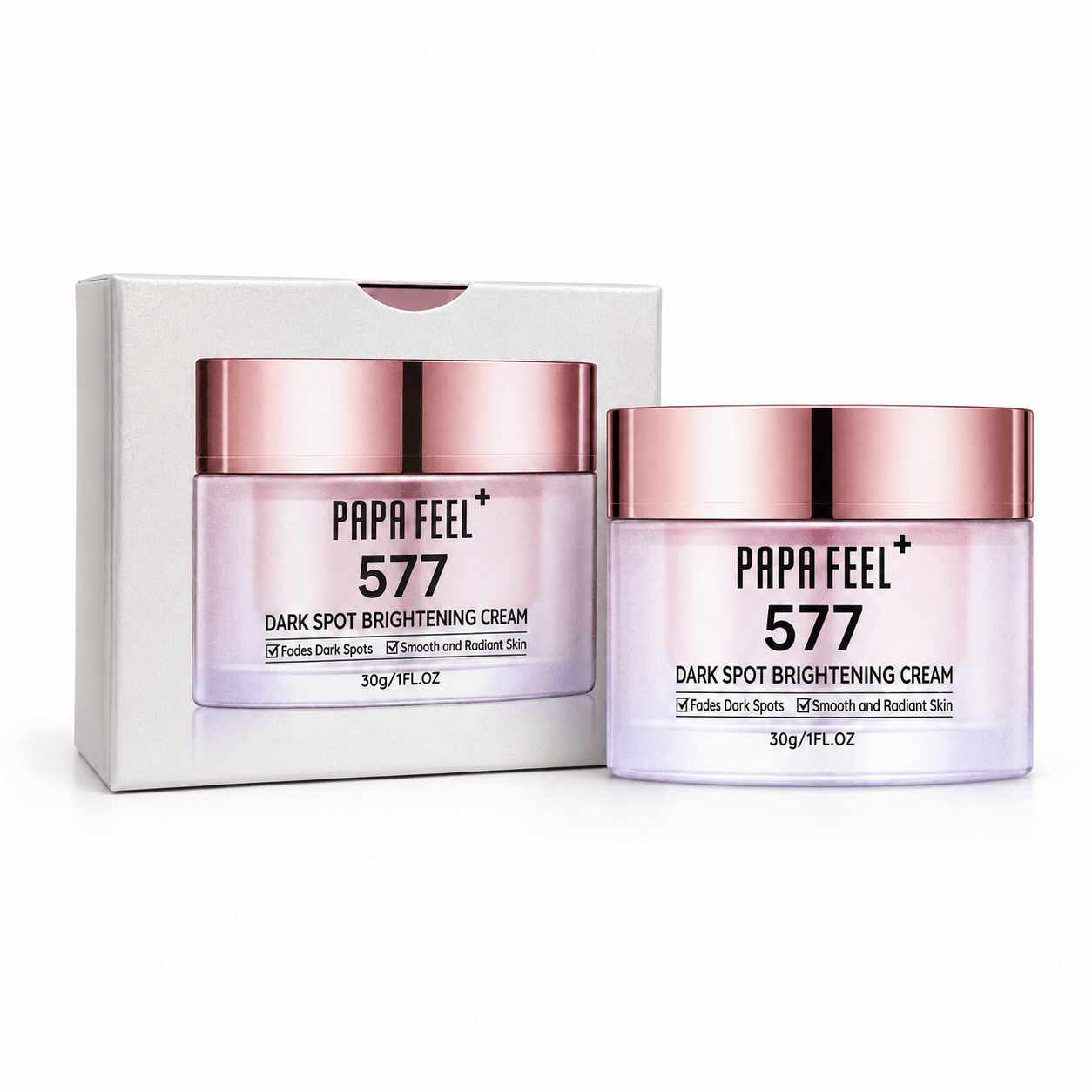 Papa Feel 577 Dark Spot Brightening Cream lightweight moisturizer for radiant hydration care