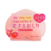 Pelican Koisuru Oshiri Hip Care Soap 80g peach and konjac exfoliating body bar for smooth refined skin