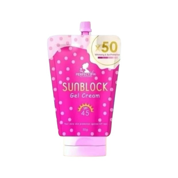 Perfect Skin Sunblock Gel Cream SPF 45 (50g)