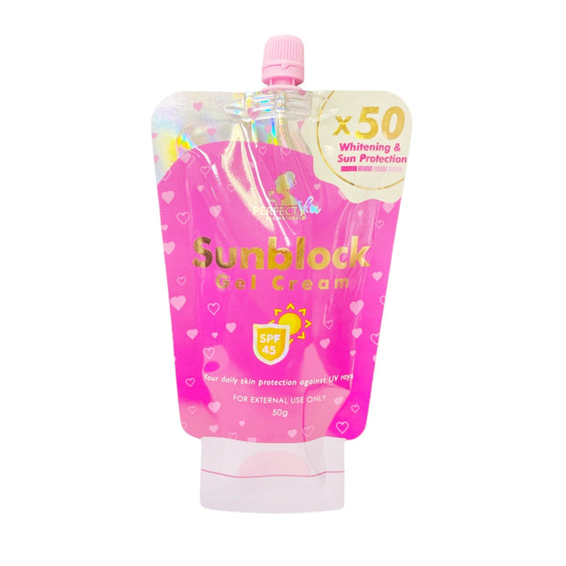 Perfect Skin Sunblock Gel Cream SPF 45 (50g)