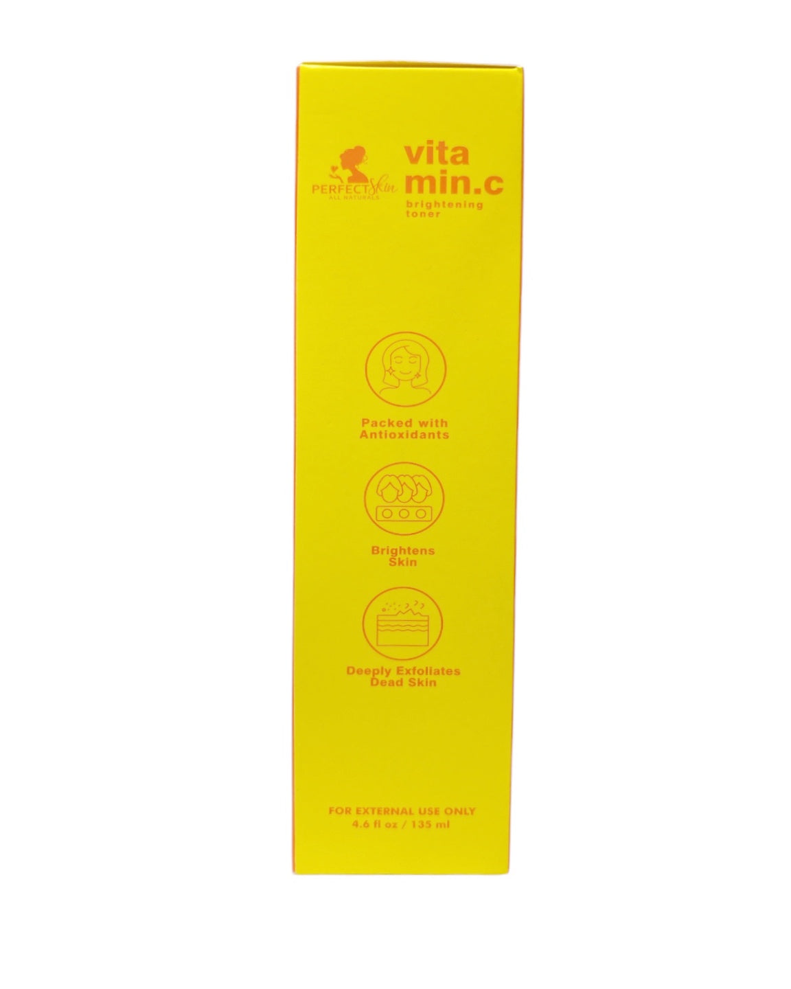 Perfect Skin Vitamin C Brightening Toner - 135ml designed for glow and clarity

