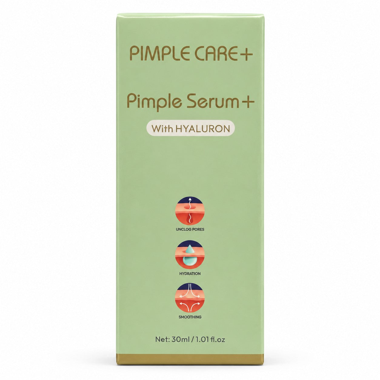 Pimple Care+ Pimple Serum+ with Hyaluron 30ml hydrating facial serum for smoother and healthier-looking skin
