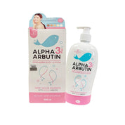 PRECIOUS SKIN Alpha 3 Arbutin + Collagen Body Lotion 500ml – Deep Moisturizing Lightweight Formula with Niacinamide & Glutathione