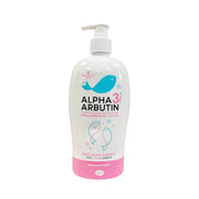 PRECIOUS SKIN Alpha 3 Arbutin + Collagen Body Lotion infused with Niacinamide and Glutathione for radiant care.
