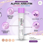 Precious Skin Alpha Arbutin 3+ Plus Collagen Body Serum with collagen for daily body care