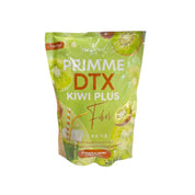PRECIOUS SKIN PRIMME DTX Kiwi Plus Fiber Drink Mix – Kiwi, Apple, Inulin, Garcinia, Chitosan & Green Coffee Extract – Detox & Digestive Health Support, High Fiber Herbal Supplement – 20g x 10 Sachets