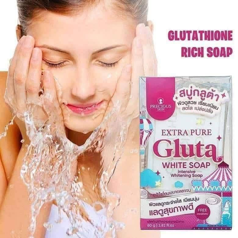 Precious Skin Thailand Extra Pure Gluta White Soap 80g D Nelson Enterprises Precious Skin Thailand Extra Pure Gluta White Soap 80g D Nelson Enterprises