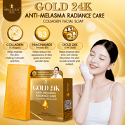 Precious Skin Thailand Gold 24K Premium Glycerine Facial Soap bundle for everyday skincare routine