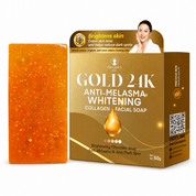 Precious Skin Thailand Gold 24K Facial Soap with collagen for smooth and refreshed-looking skin