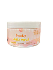 Pretty Jin Peachy White Scrub with goat’s milk formula

