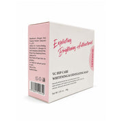 QUARXERY VC Hip Care Exfoliating Soap formulated with gentle walnut shell exfoliants for smoother-feeling skin.
