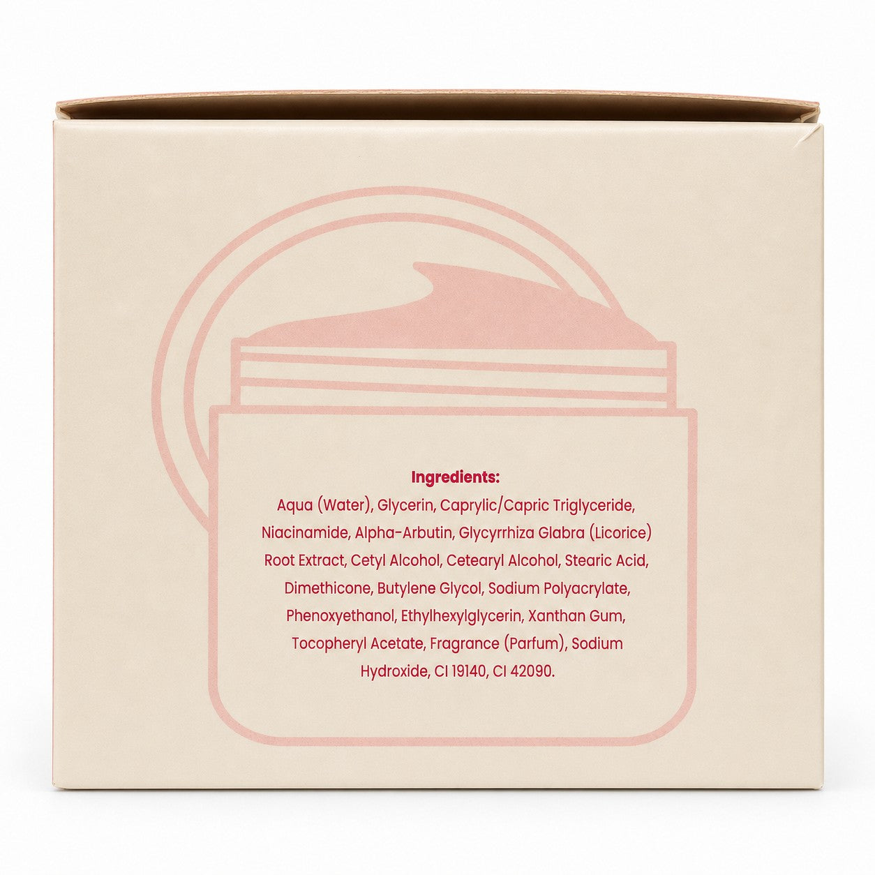 Rosmar Kagayaku Alpha Arbutin Cream 250g in a generous family-size jar