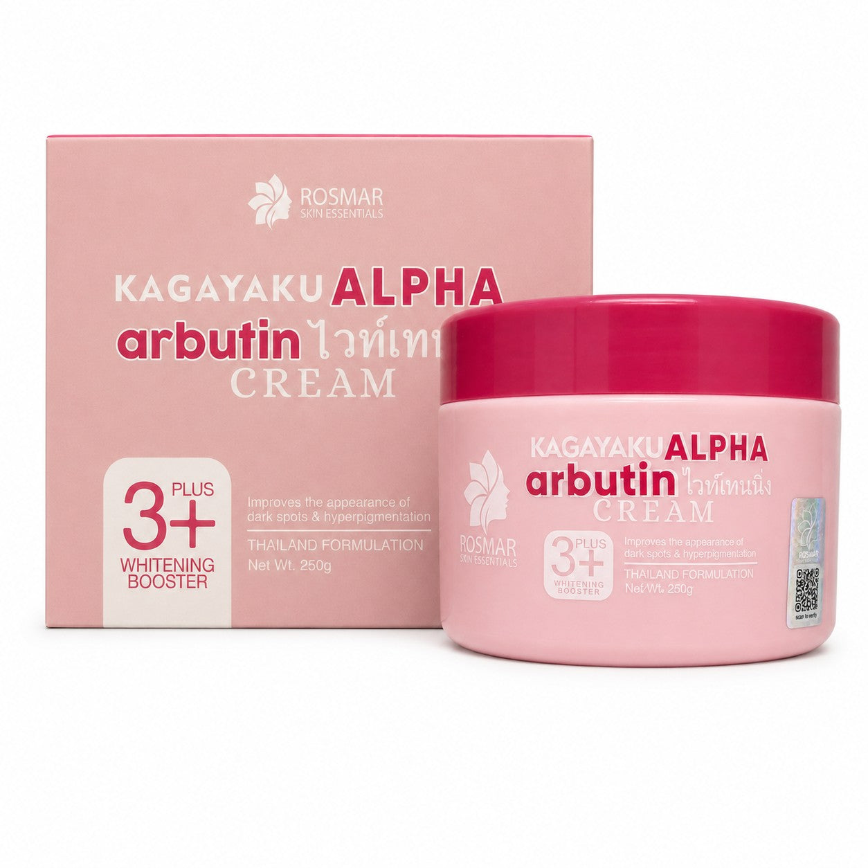 Rosmar Kagayaku Alpha Arbutin Cream 250g for an easy everyday body-care routine