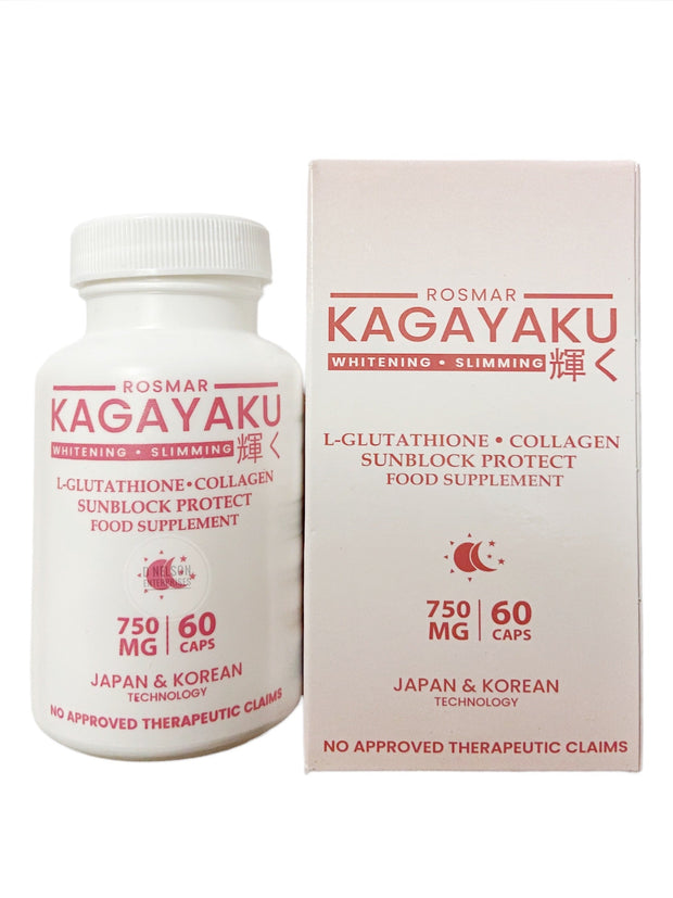 Rosmar Kagayaku Whitening & Slimming Glutathione Capsules