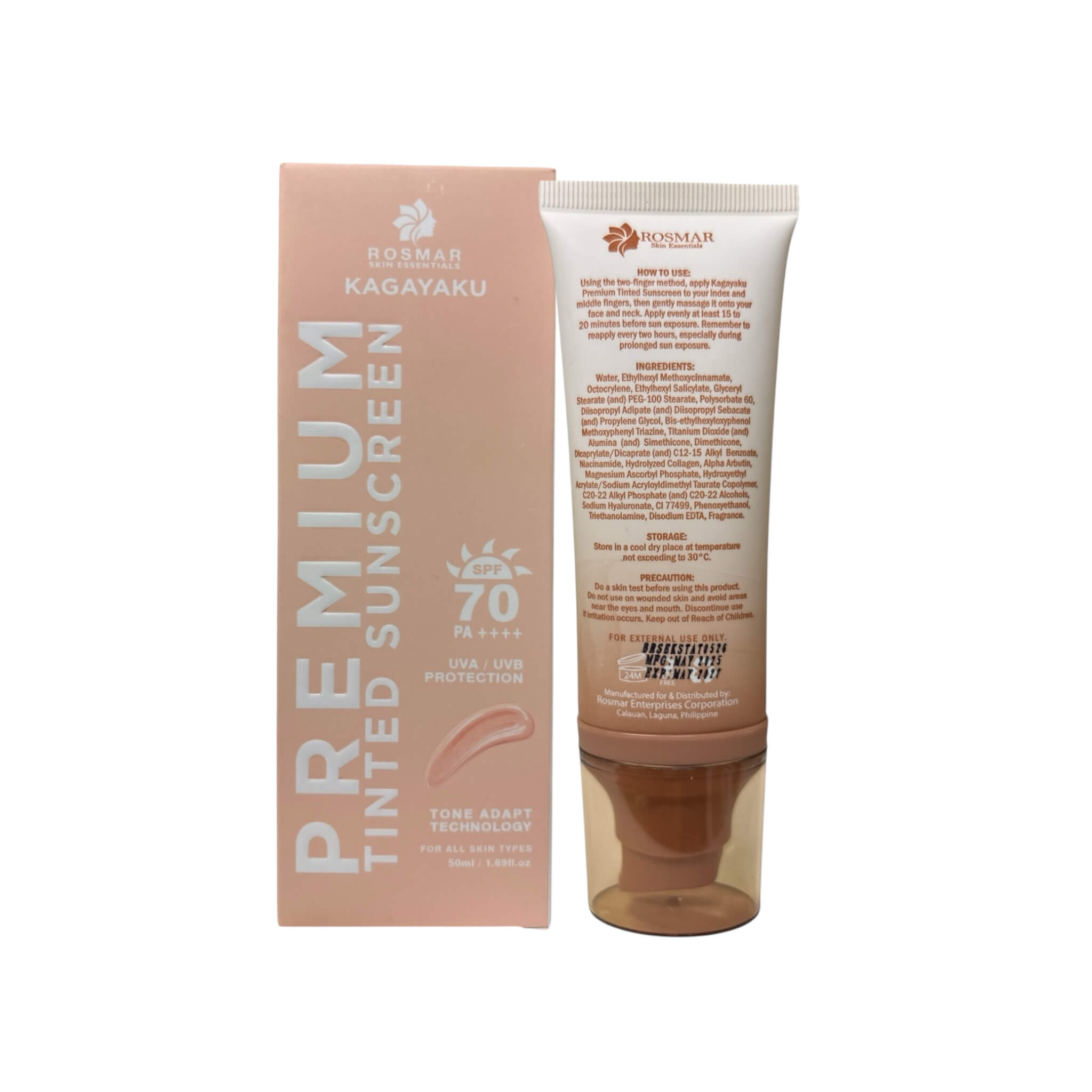 UVB blends seamlessly with skin tone