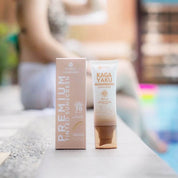 Rosmar Skin Essentials Kagayaku Premium Tinted Sunscreen - SPF 70 PA++++ UVA/UVB Protection, Tone Adapt Technology