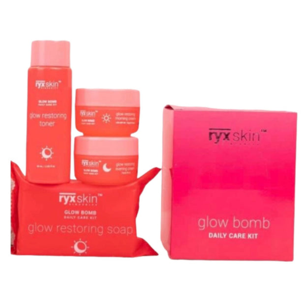 Ryx Skin Glow Bomb Daily Care Kit