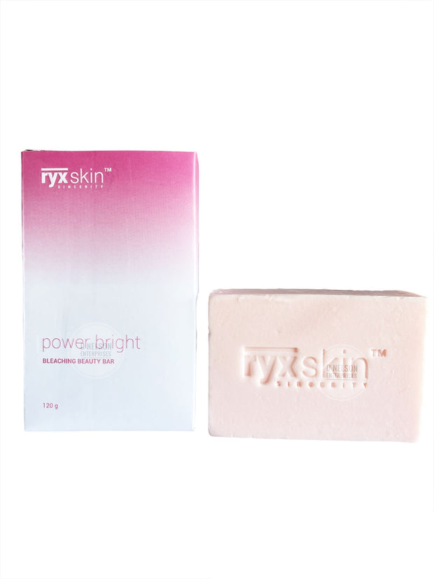 4 Bars Ryxskin RYX Power Bright Bleaching Beauty Bar Soap - EXPIRES APRIL 2024