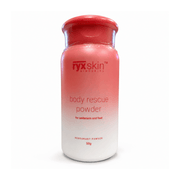 RYX Skin Sincerity Body Rescue Powder 50g daily deodorant body powder for everyday freshness and comfort.
